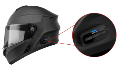 Casque OUTRUSH Blanc R Taille XL (61-62cm) Bluetooth - Sena (OUTRUSHRGW0XL4)