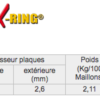Chaine DID525ZVM-X(G&G) x 90 maillons ZJ (Pas 525) - DID