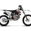 Kit Déco SPIKE HUSQVARNA TC (2006-2007) Noir-Blanc - UP