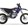 Kit Déco SPIKE SHERCO SE (2012) Noir-Bleu - UP