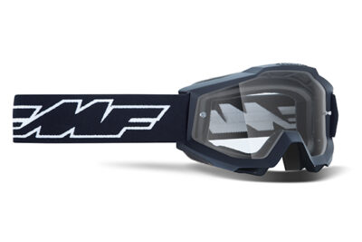 Masque moto cross POWERBOMB Enfant Rocket Black - Ecran Transparent - FMF