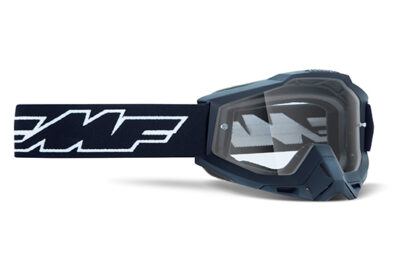 Masque moto cross POWERBOMB OTG Rocket Black - Ecran Transparent - FMF