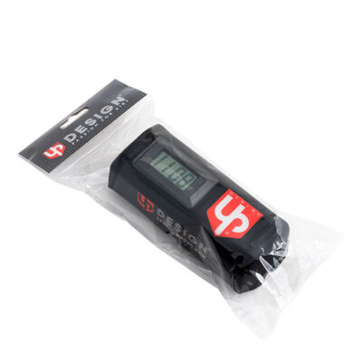 Mousse de Guidon Horloge intégrée Noire - UP