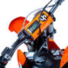 Mousse de Guidon Horloge intégrée Orange - UP