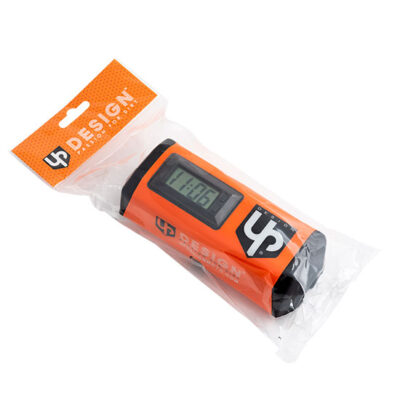 Mousse de Guidon Horloge intégrée Orange - UP