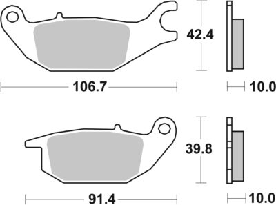 PLAQUETTES  225HF - SBS