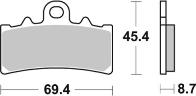 PLAQUETTES  231HF - SBS