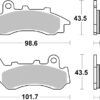 PLAQUETTES  233CT - SBS