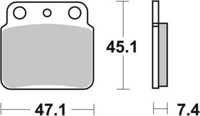 PLAQUETTES  649HF - SBS