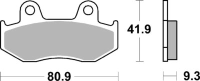 PLAQUETTES  709 (LS) - SBS