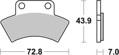 PLAQUETTES  717RSI - SBS