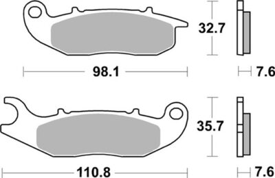 PLAQUETTES  859RSI - SBS