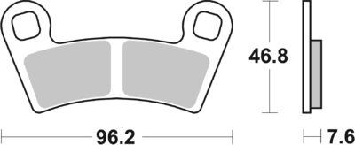 PLAQUETTES  898SI - SBS
