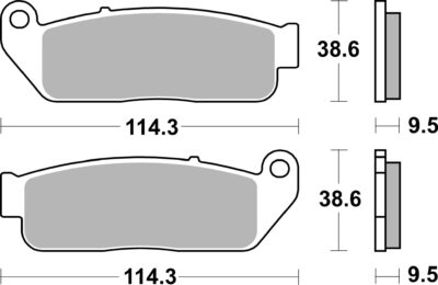 PLAQUETTES  929 (HS) - SBS