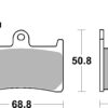 PLAQUETTES DE FREIN  639HF - SBS