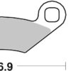 PLAQUETTES DE FREIN  642HF - SBS