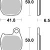 PLAQUETTES DE FREIN  664HF - SBS