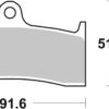 PLAQUETTES DE FREIN  676 RQ - SBS