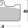 PLAQUETTES DE FREIN  695RS - SBS
