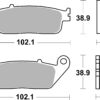 PLAQUETTES DE FREIN  700DC - SBS