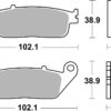 PLAQUETTES DE FREIN  700RST - SBS