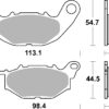 PLAQUETTES DE FREIN  931HF - SBS