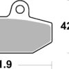 PLAQUETTES DE FREIN 949H.LS Harley Davidson FLFB 1750 Fat Boy - SBS