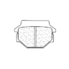Plaquettes de frein avant cross 2466MX10 - CL Brakes