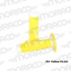 Poignées 791 Blanc/Jaune Fluo 22/25 - Progrip
