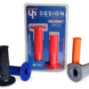 Poignées HOLESHOT MX Bleu 22/24 115MM - 01289L - UP