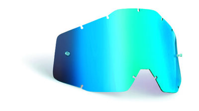 POWERBOMB/POWERCORE écran de remplacement anti-buée Bleu miroir - FMF