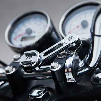 SP Moto Support guidon chromé - SP-Connect