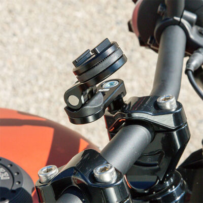 SP Moto Support pontet de guidon chromé - SP-Connect