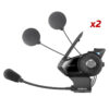 Système de communication  30K x 2(DUO) pour moto Ecouteurs HD - Sena