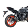 ECHAPPEMENT DC1 CARBONE YAMAHA MT 07 ANNEE 2021, 2022 - IXRACE