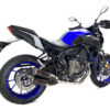 ECHAPPEMENT DC2 CARBONE YAMAHA MT 07 ANNEE 2014, 2015, 2016, 2017, 2018, 2019, 2020 - IXRACE