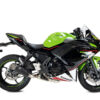 ECHAPPEMENT MK1 INOX NOIR KAWASAKI Z 650 ANNEE 2021, 2022 - IXRACE