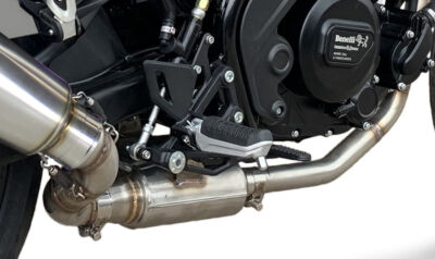 ECHAPPEMENT MK2 INOX BENELLI LEONCINO 250 ANNEE 2020 - IXRACE
