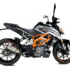 ECHAPPEMENT MK2 INOX KTM DUKE 125 ANNEE 2021, 2022 - IXRACE
