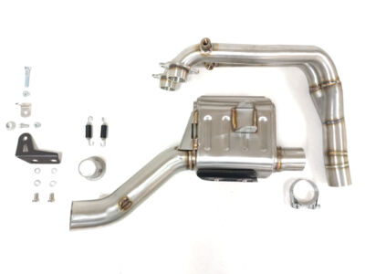 ECHAPPEMENT MK2 INOX NOIR APRILIA RS 660 ANNEE 2021, 2022 - IXRACE