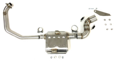 ECHAPPEMENT MK2 INOX NOIR BENELLI LEONCINO 250 ANNEE 2020 - IXRACE