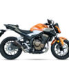 ECHAPPEMENT MK2 INOX NOIR HONDA CB 500 F, CBR 500 R ANNEE 2019, 2020, 2021, 2022 - IXRACE