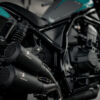 ECHAPPEMENT MK2 INOX NOIR HONDA REBEL CMX 1100 ANNEE 2021, 2022 - IXRACE