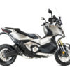 ECHAPPEMENT MK2 INOX NOIR HONDA XADV 750 ANNEE 2017, 2018, 2019, 2020, 2021, 2022 - IXRACE