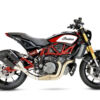 ECHAPPEMENT MK2 INOX NOIR INDIAN FTR 1200 S, FTR 1200 R ANNEE 2019, 2020, 2021, 2022 - IXRACE