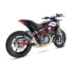 ECHAPPEMENT MK2 INOX NOIR INDIAN FTR 1200 S, FTR 1200 R ANNEE 2019, 2020, 2021, 2022 - IXRACE