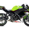 ECHAPPEMENT MK2 INOX NOIR KAWASAKI Z 650 ANNEE 2021, 2022 - IXRACE