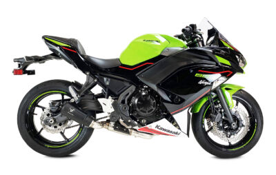 ECHAPPEMENT MK2 INOX NOIR KAWASAKI Z 650 ANNEE 2021, 2022 - IXRACE