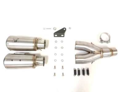 ECHAPPEMENT MK2 INOX NOIR KAWASAKI Z H2 ANNEE 2020, 2021 - IXRACE