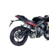 ECHAPPEMENT MK2 INOX NOIR TRIUMPH STREET TRIPLE 765 R ANNEE 2017, 2018, 2019, 2020 - IXRACE